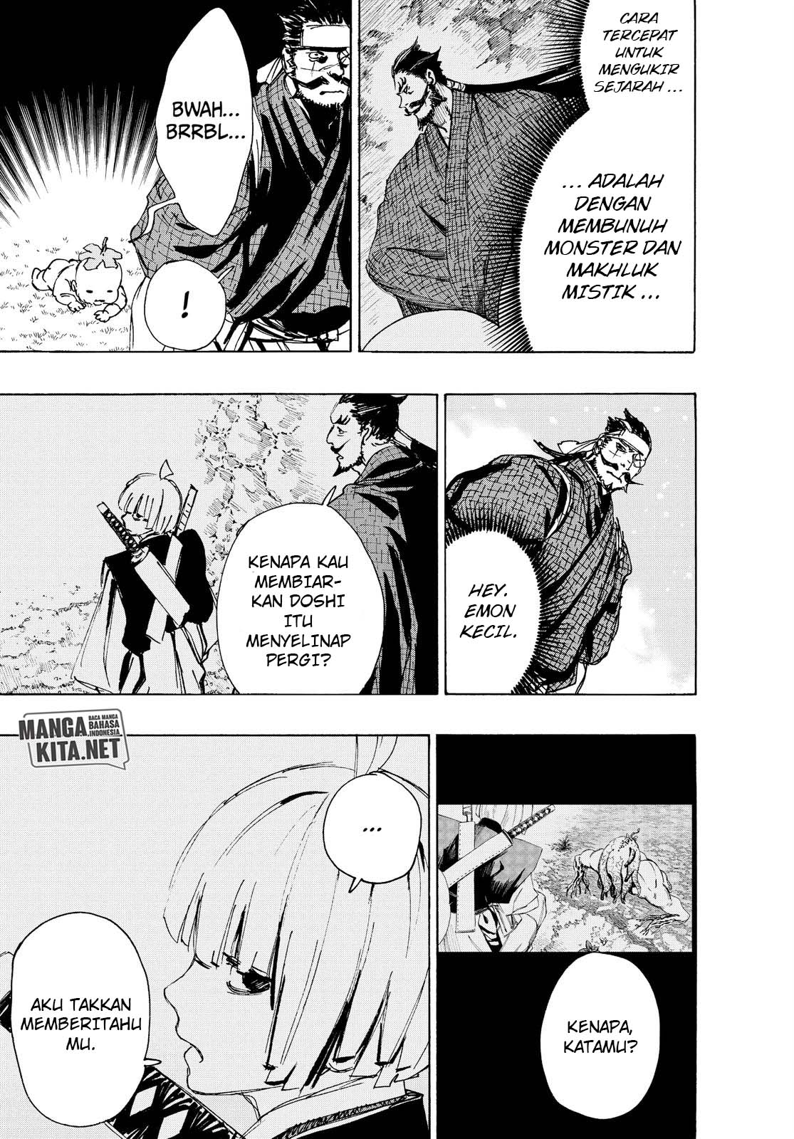 Jigokuraku (KAKU Yuuji) Chapter 109 Bahasa Indonesia