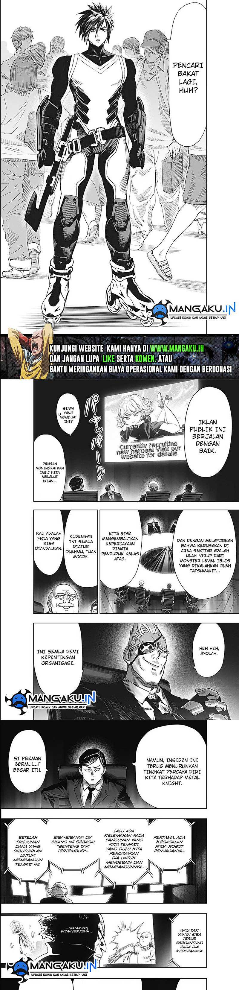 One Punch-Man Chapter 234 Bahasa Indonesia