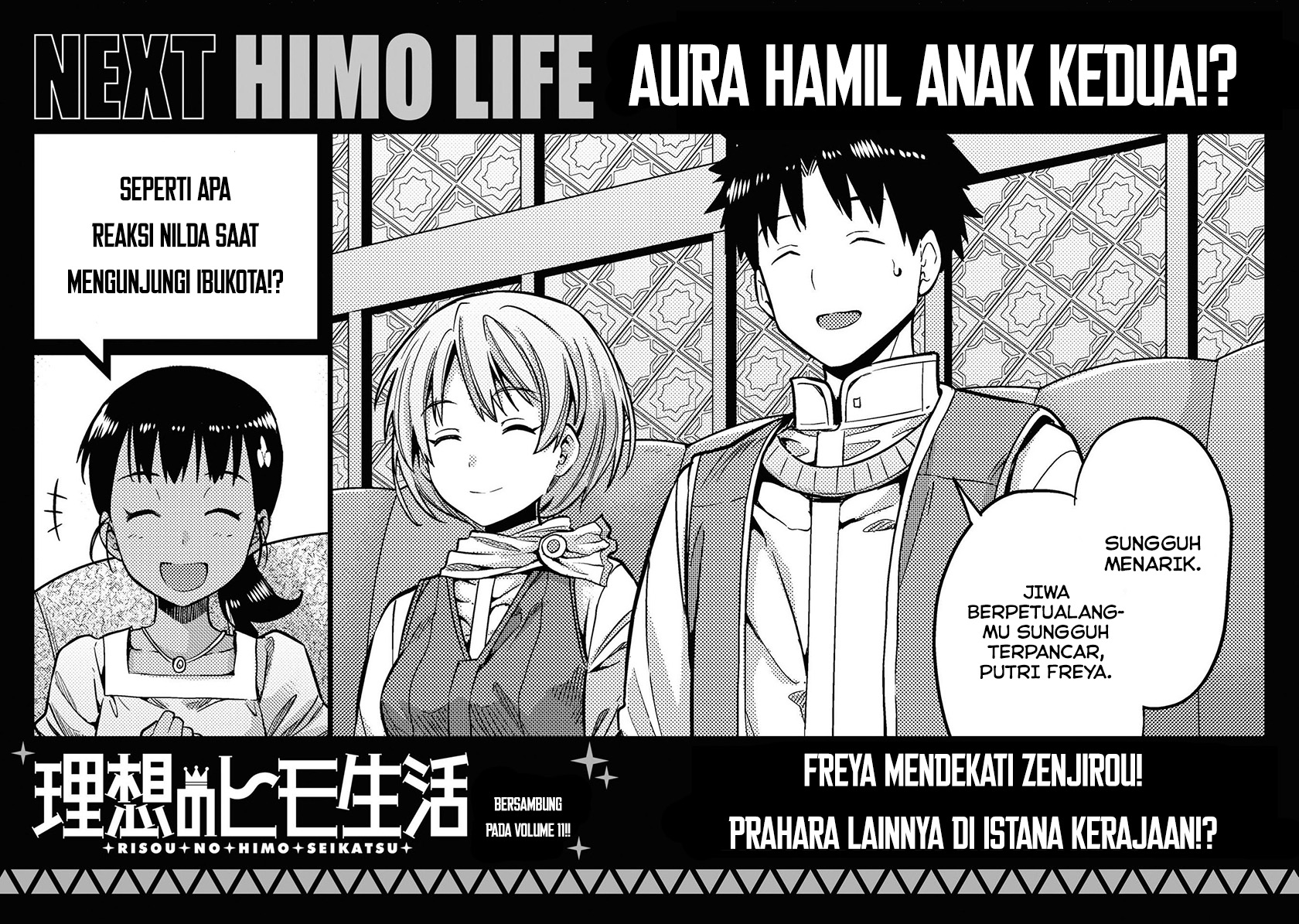 Risou no Himo Seikatsu Chapter 44 Bahasa Indonesia