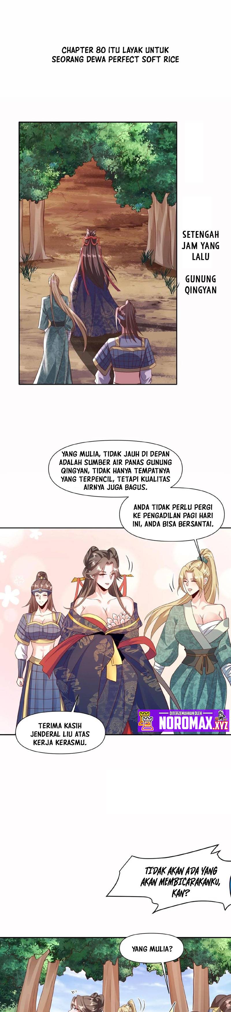 It’s Over! The Queen’s Soft Rice Husband is Actually Invincible Chapter 80 Bahasa Indonesia