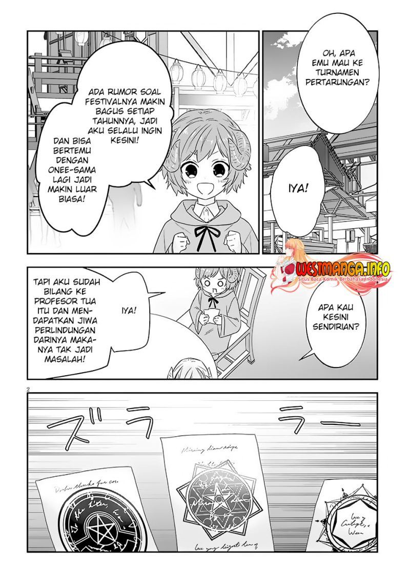 Maou ni Natta node, Dungeon Tsukutte Jingai Musume to Honobono suru Chapter 58.1 Bahasa Indonesia