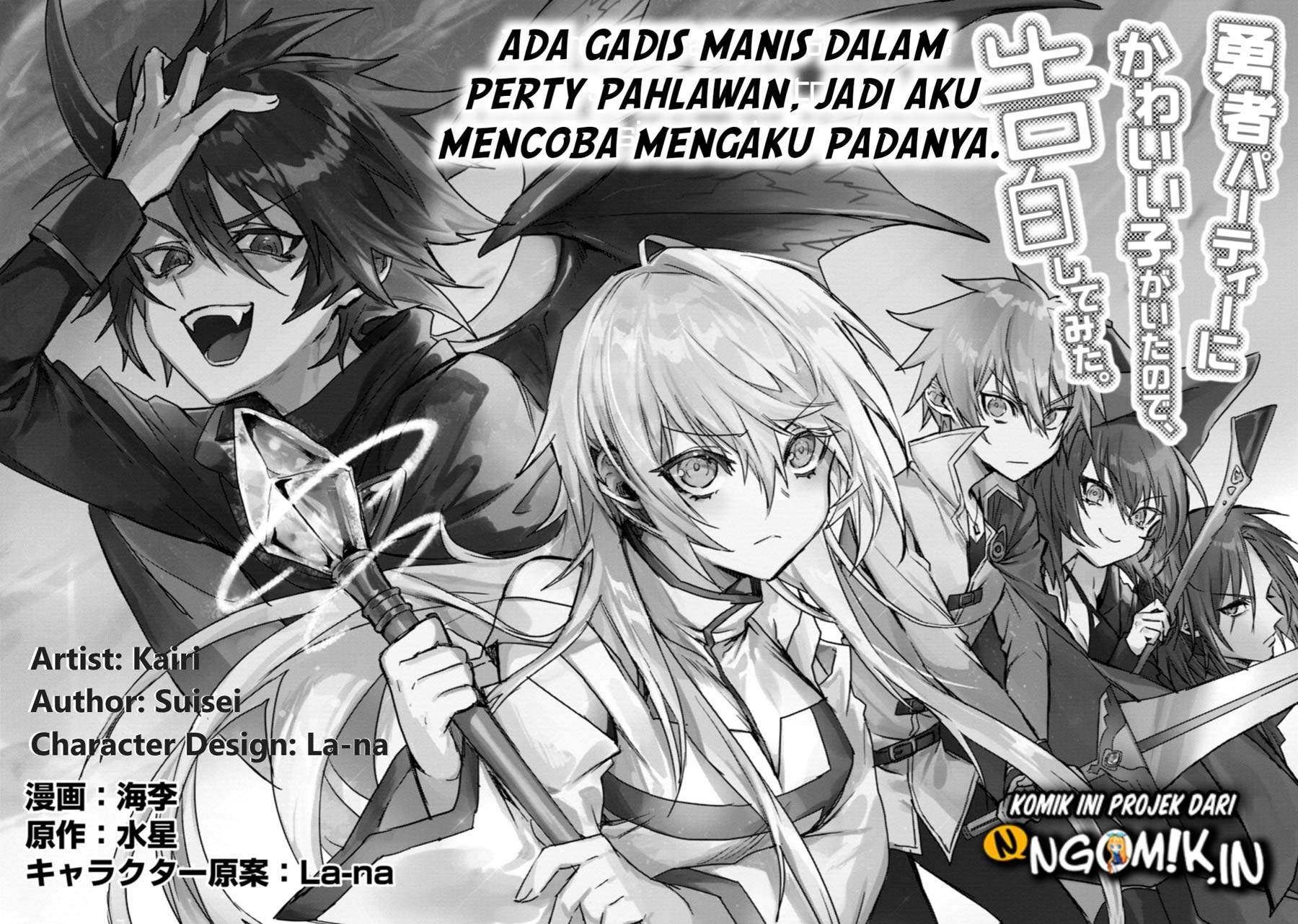 Yuusha Party ni Kawaii Ko ga Ita no de, Kokuhaku Shite Mita Chapter 01.1 Bahasa Indonesia