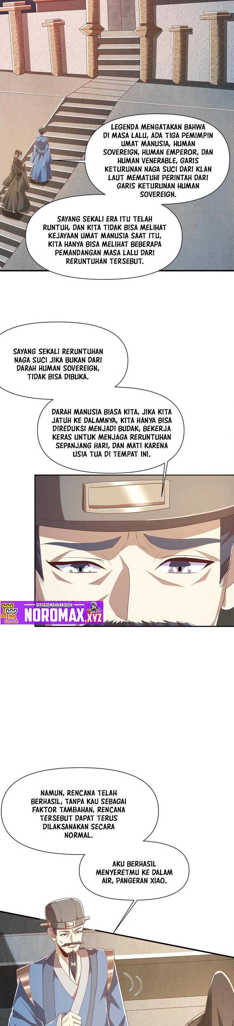 It’s Over! The Queen’s Soft Rice Husband is Actually Invincible Chapter 108 Bahasa Indonesia