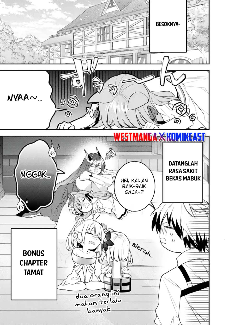 Yuusha Party wo Tsuihou Sareta Beast Tamer Saikyou Shuzoku Nekomimi Shojo to Deau Chapter 63.5 Bahasa Indonesia