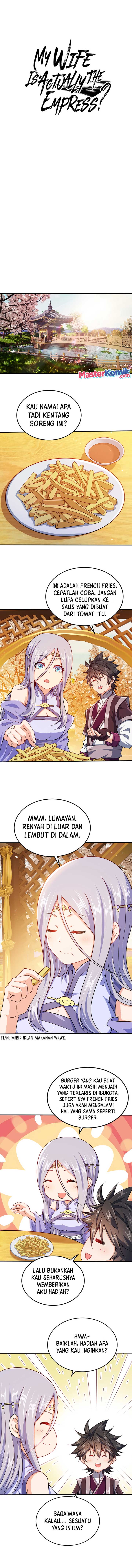 My Lady Is Actually the Empress? Chapter 77 Bahasa Indonesia