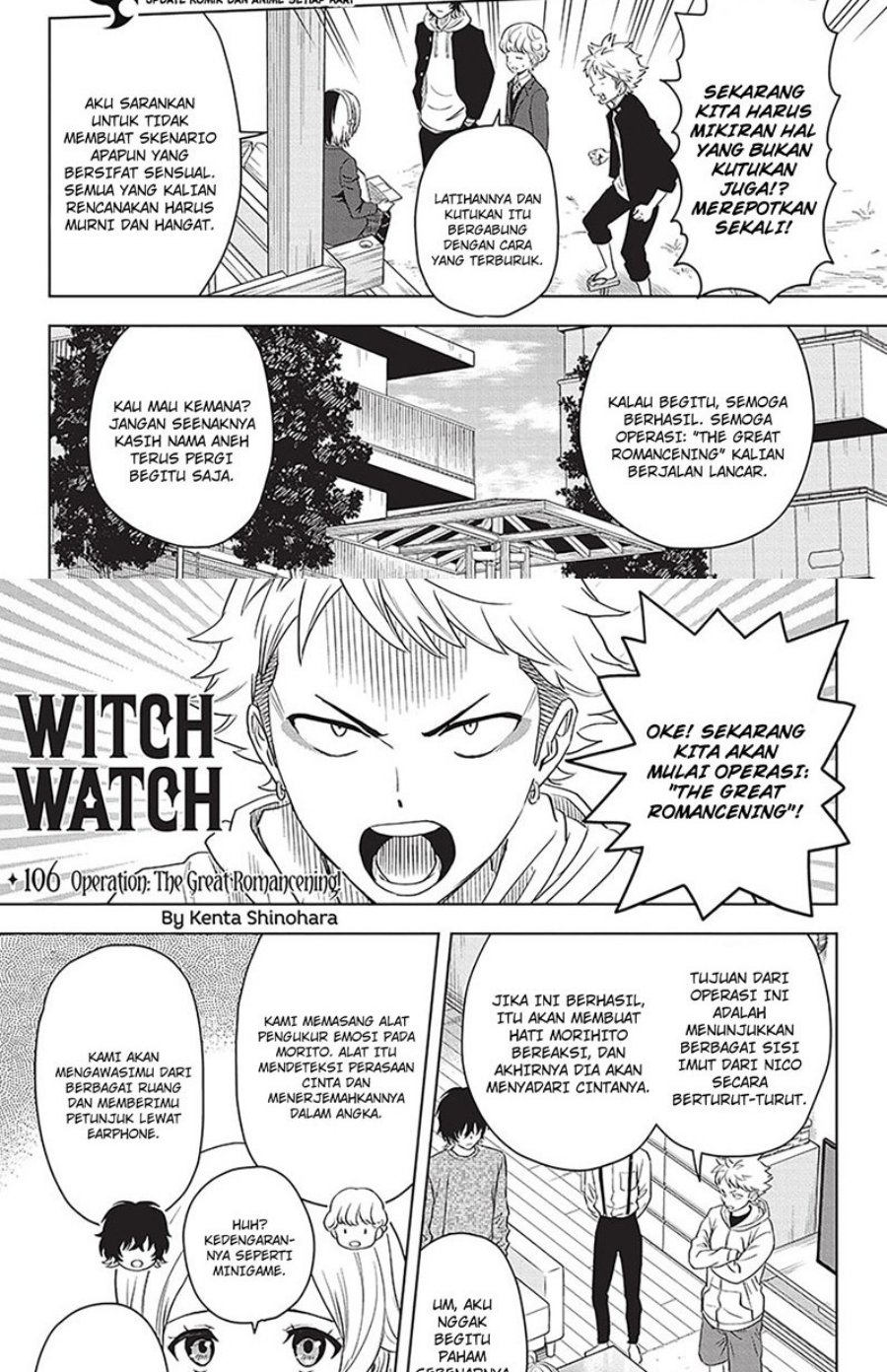 Witch Watch Chapter 106 Bahasa Indonesia