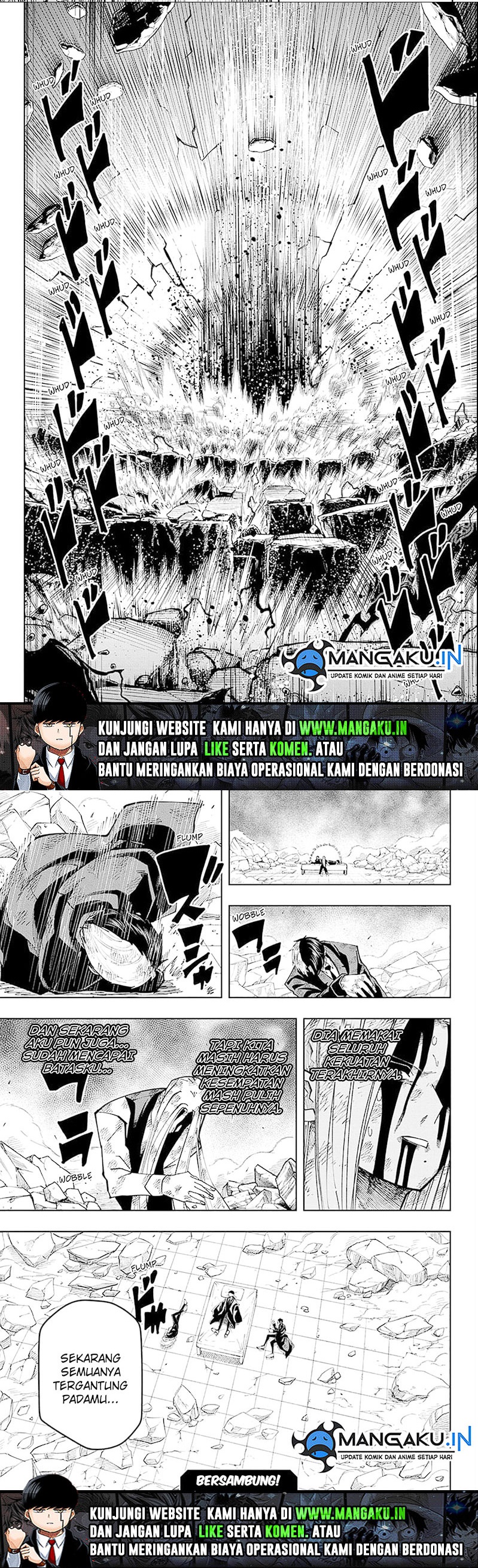 Mashle – Magic and Muscles Chapter 151 Bahasa Indonesia