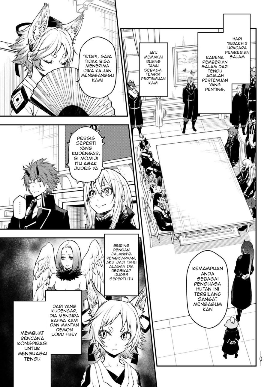 Tensei Shitara Slime Datta Ken Chapter 106 Bahasa Indonesia