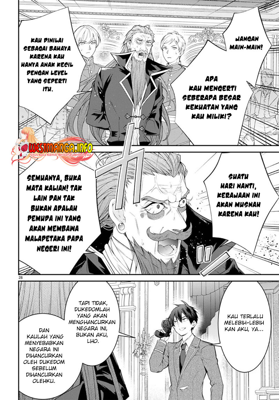 Otome Game Sekai wa Mob ni Kibishii Sekai Desu Chapter 53 Bahasa Indonesia