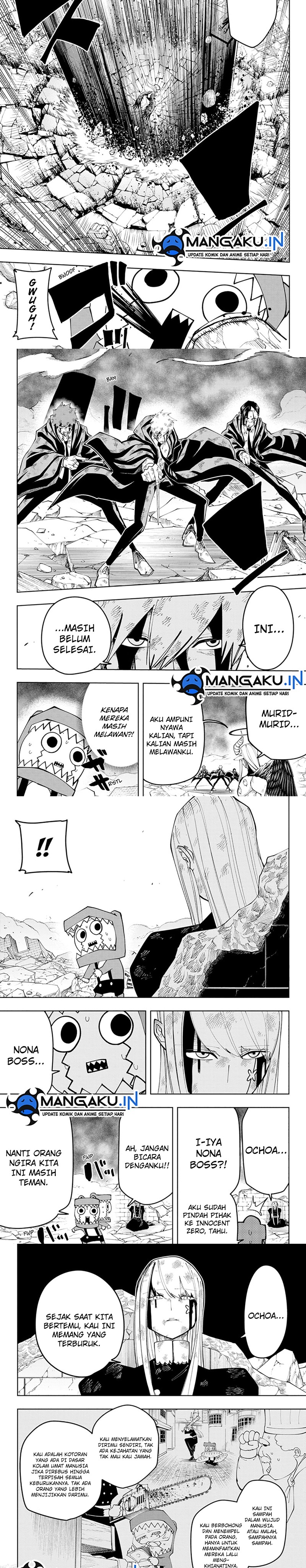 Mashle – Magic and Muscles Chapter 150 Bahasa Indonesia