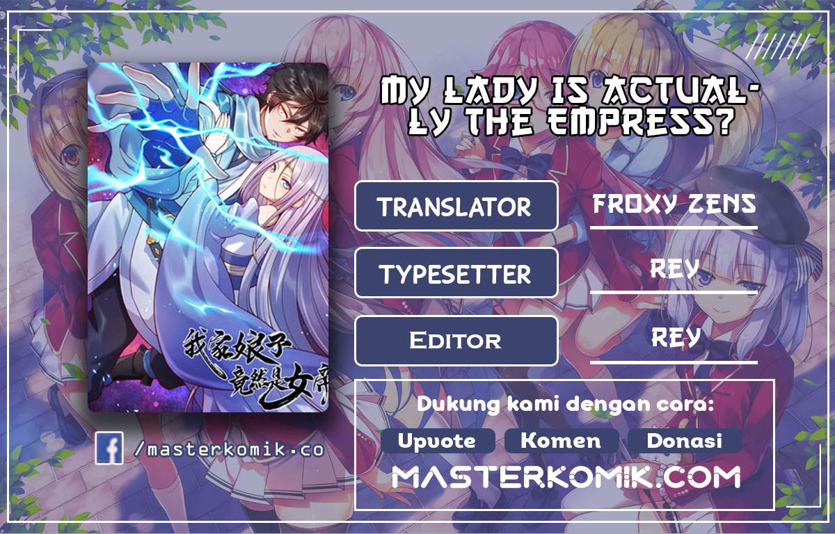 My Lady Is Actually the Empress? Chapter 38 Bahasa Indonesia