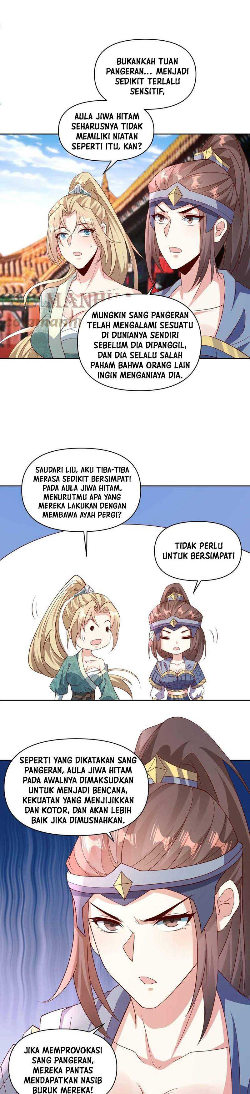 It’s Over! The Queen’s Soft Rice Husband is Actually Invincible Chapter 50 Bahasa Indonesia