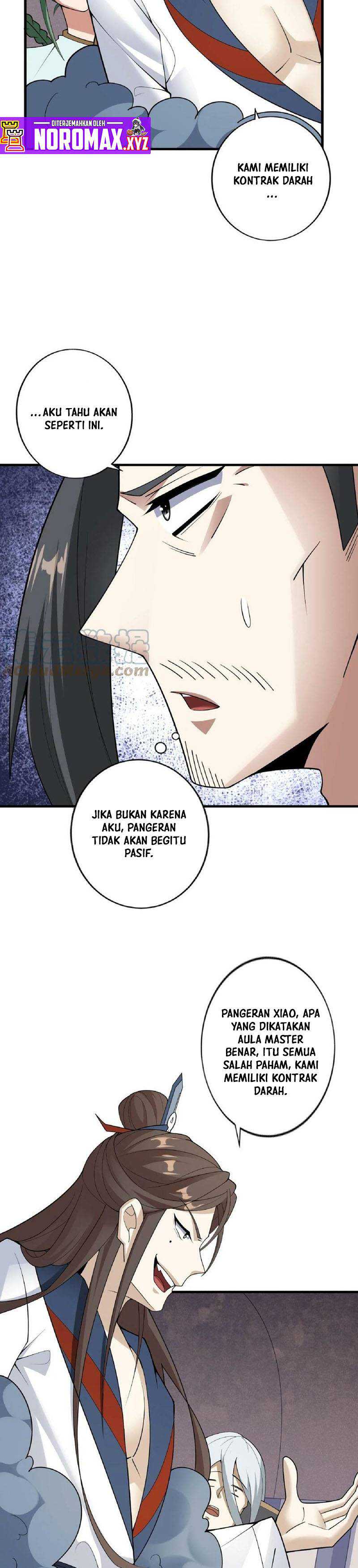 It’s Over! The Queen’s Soft Rice Husband is Actually Invincible Chapter 55 Bahasa Indonesia