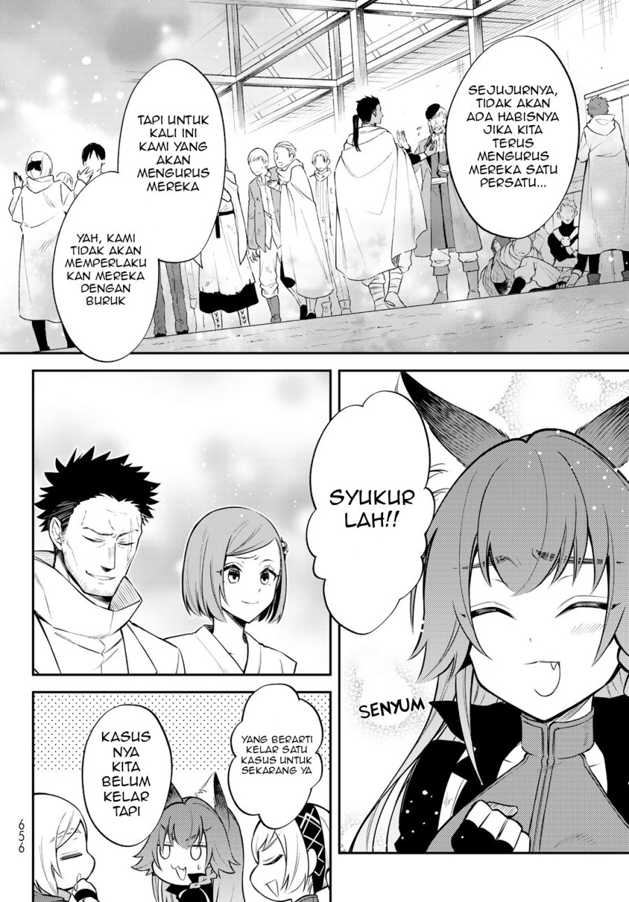 Tensei shitara Slime datta Ken Ibun: Makoku Gurashi no Trinity Chapter 52 Bahasa Indonesia