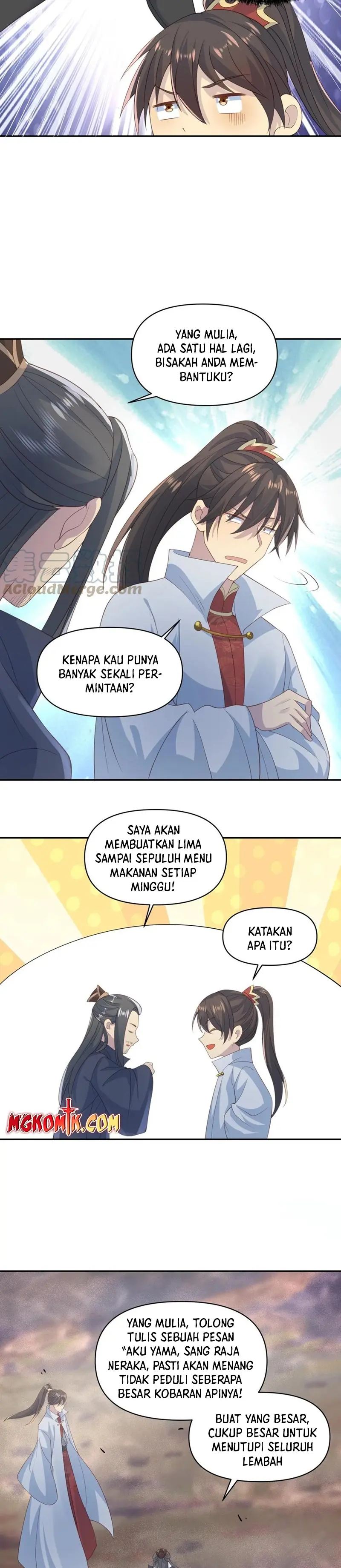 It’s Over! The Queen’s Soft Rice Husband is Actually Invincible Chapter 58 Bahasa Indonesia