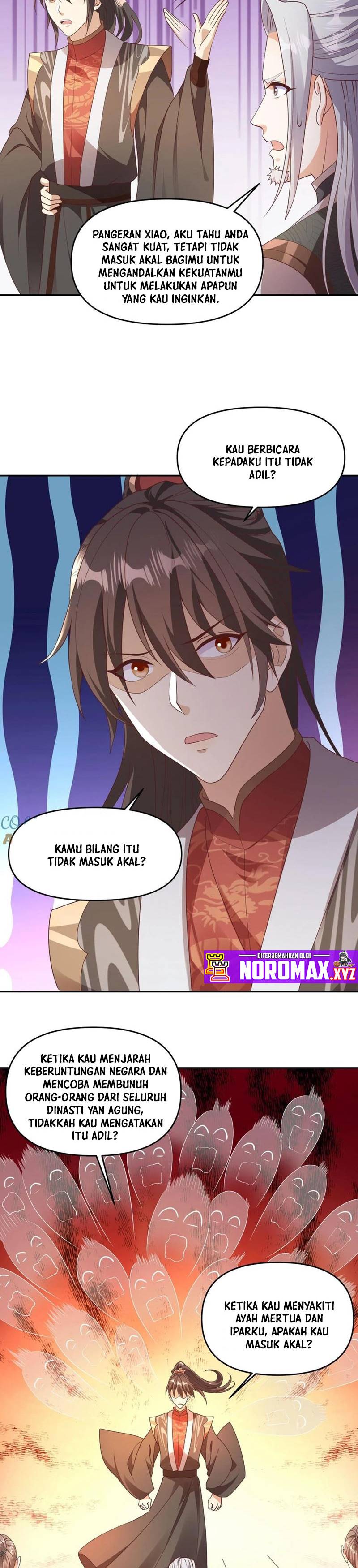 It’s Over! The Queen’s Soft Rice Husband is Actually Invincible Chapter 96 Bahasa Indonesia