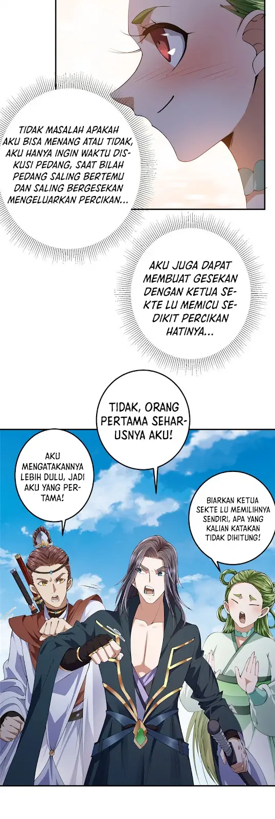 Keep A Low Profile, Sect Leader Chapter 133 Bahasa Indonesia