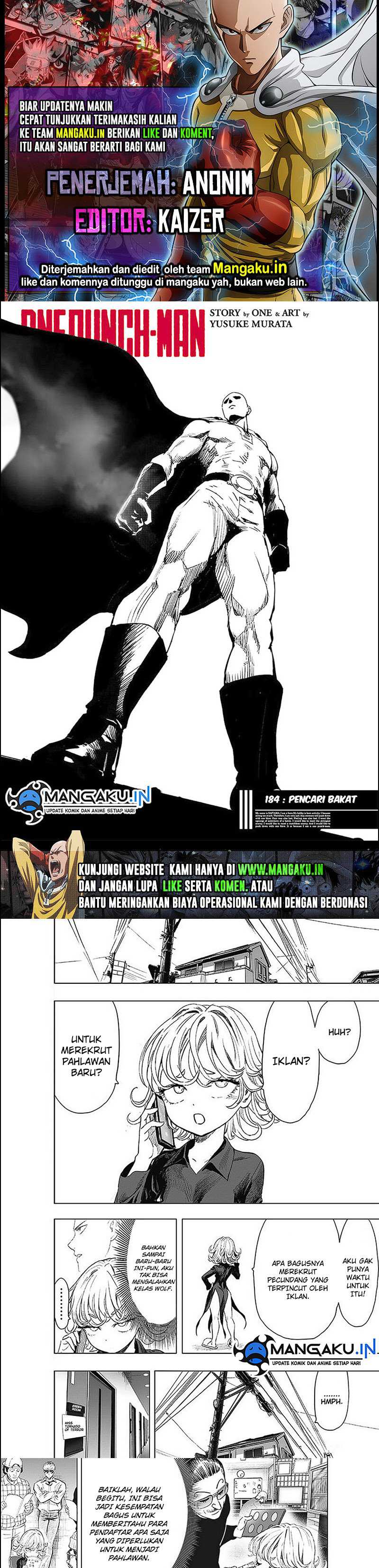 One Punch-Man Chapter 234 Bahasa Indonesia