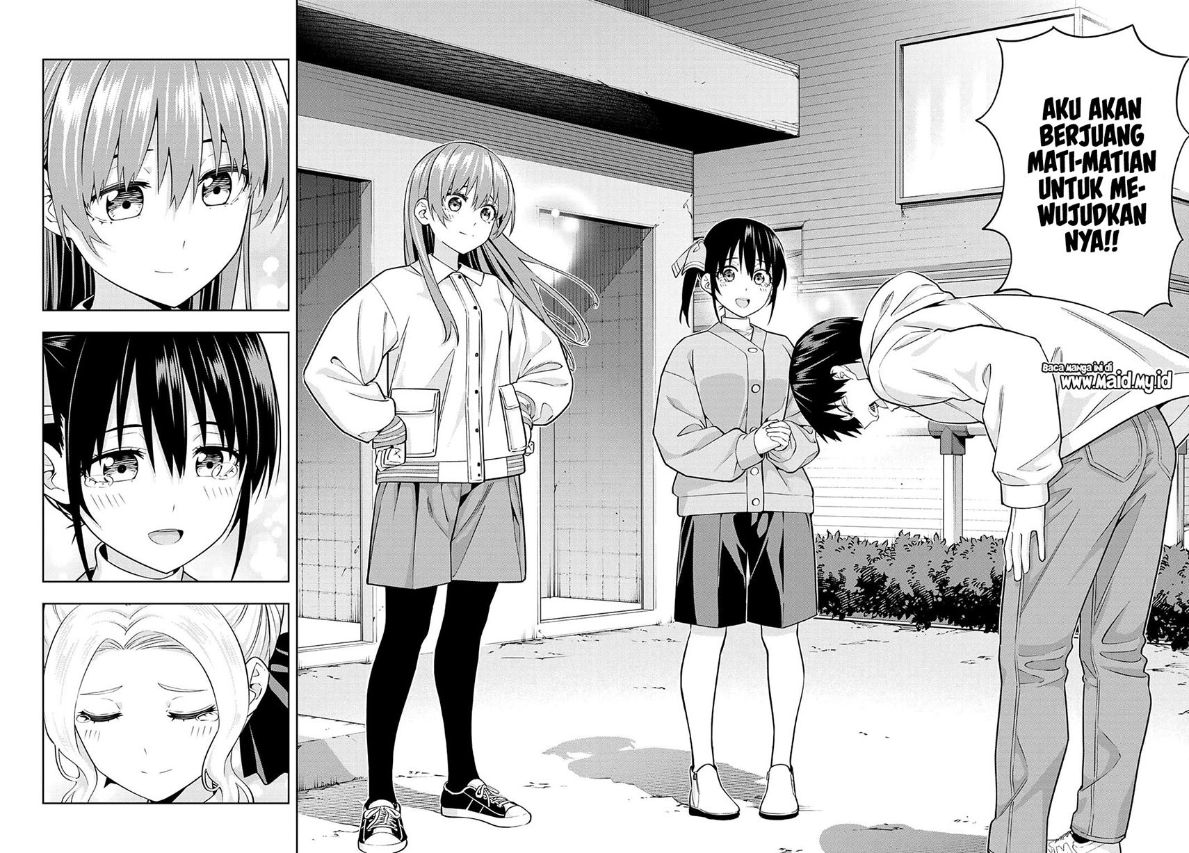 Kanojo mo Kanojo Chapter 130 Bahasa Indonesia