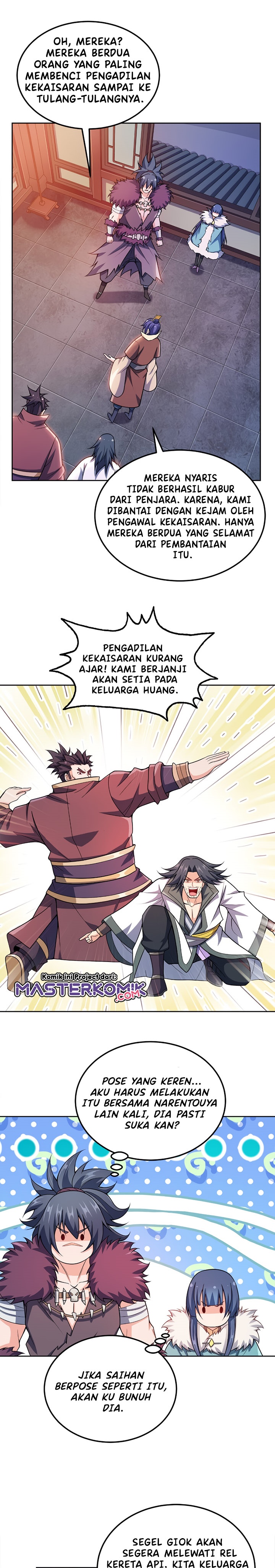 My Lady Is Actually the Empress? Chapter 49 Bahasa Indonesia