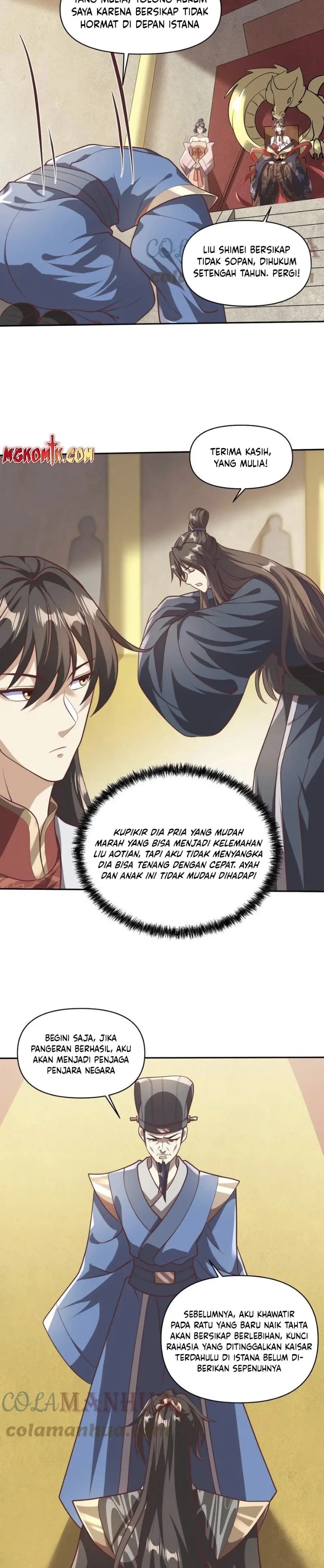 It’s Over! The Queen’s Soft Rice Husband is Actually Invincible Chapter 40 Bahasa Indonesia