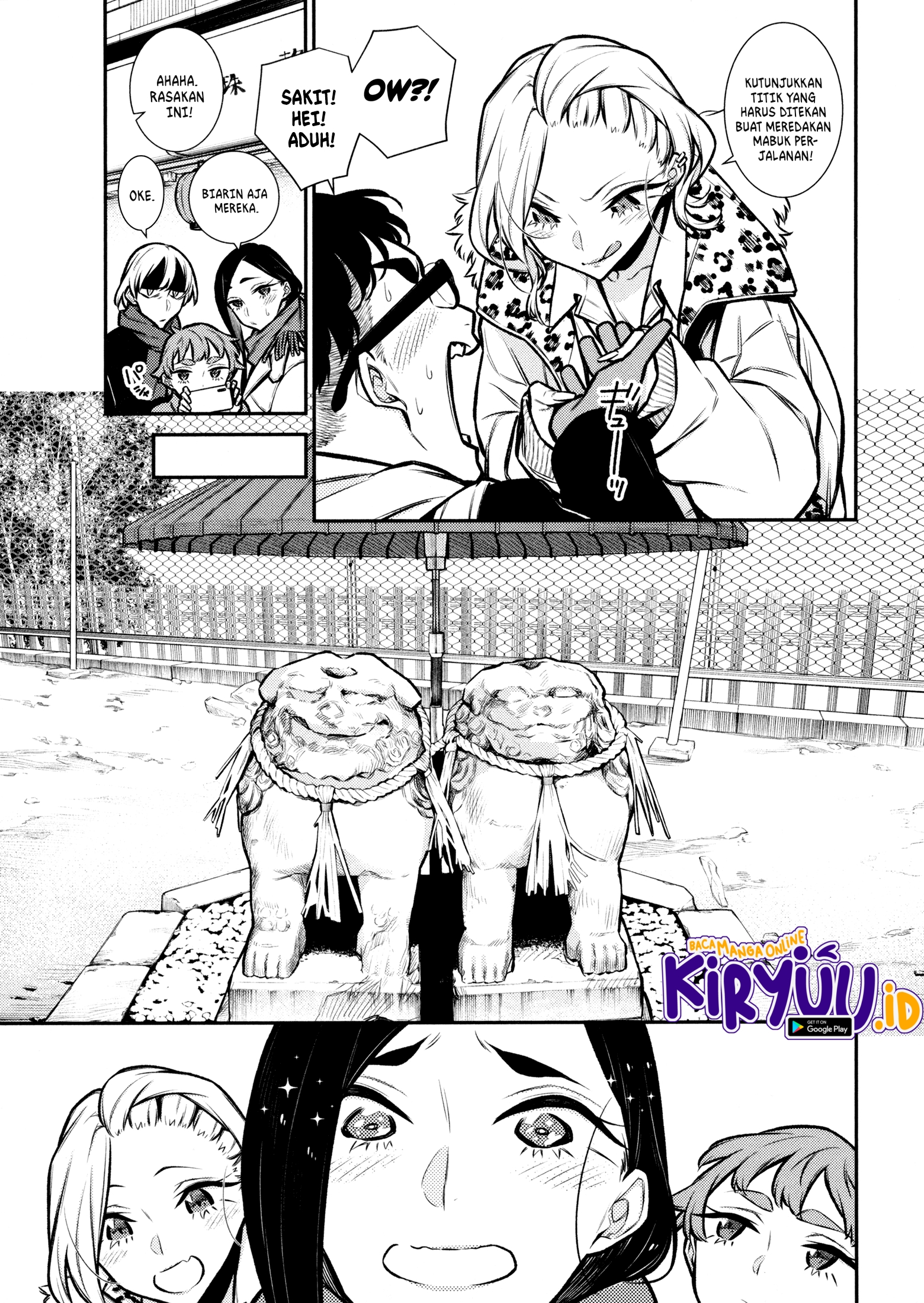 Yancha Gal no Anjou-san Chapter 88 Bahasa Indonesia