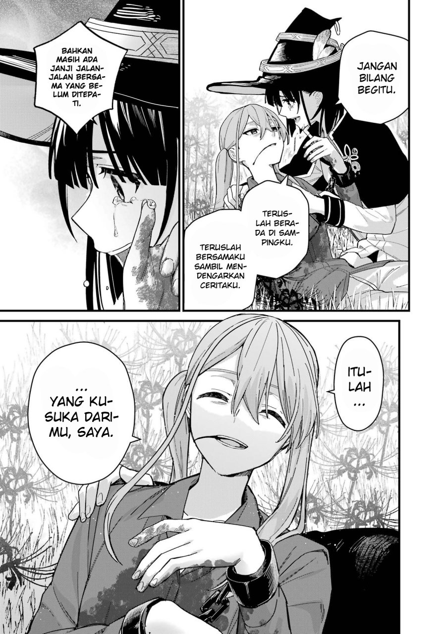 Majo no Tabitabi Chapter 18.2 Bahasa Indonesia