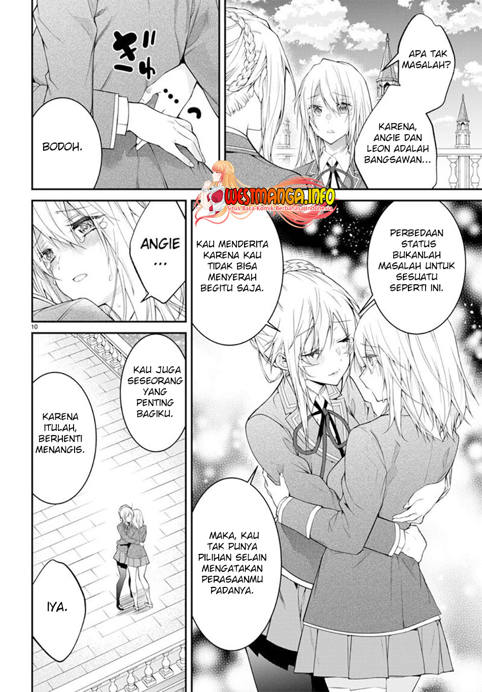 Otome Game Sekai wa Mob ni Kibishii Sekai Desu Chapter 53 Bahasa Indonesia