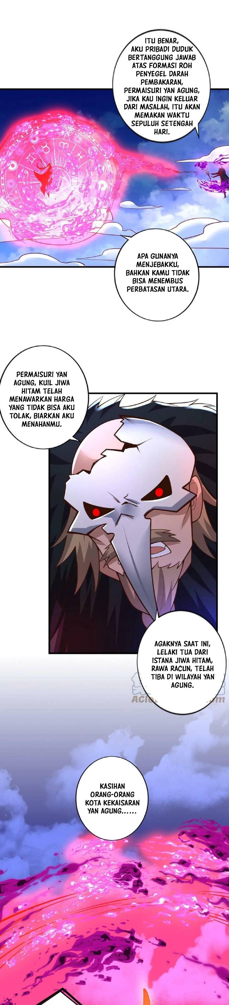 It’s Over! The Queen’s Soft Rice Husband is Actually Invincible Chapter 19 Bahasa Indonesia