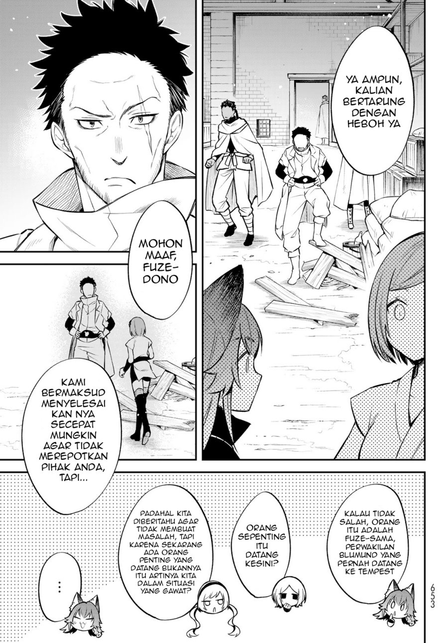 Tensei shitara Slime datta Ken Ibun: Makoku Gurashi no Trinity Chapter 52 Bahasa Indonesia