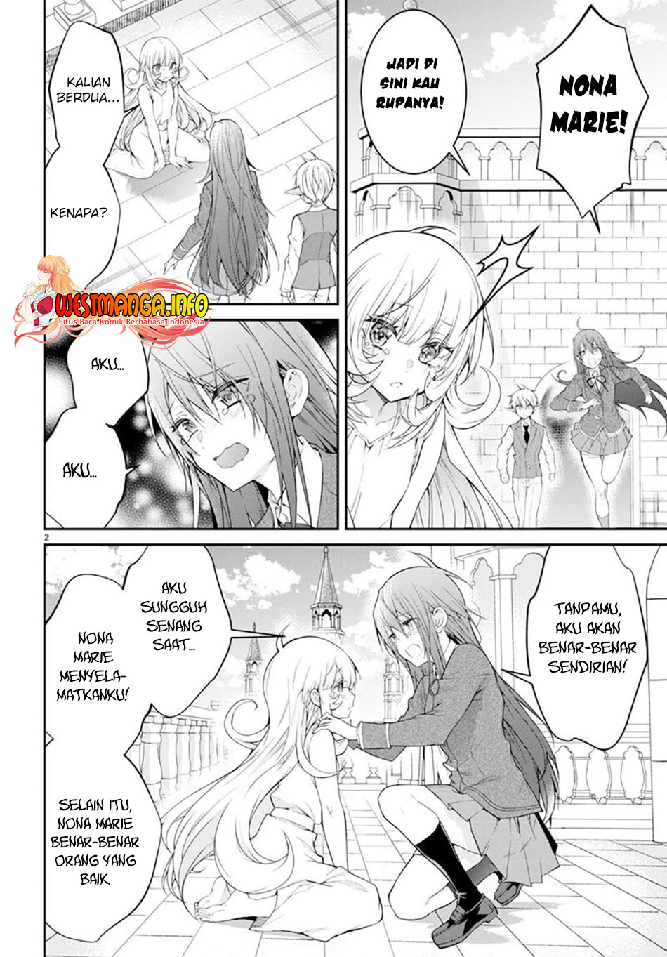 Otome Game Sekai wa Mob ni Kibishii Sekai Desu Chapter 53 Bahasa Indonesia