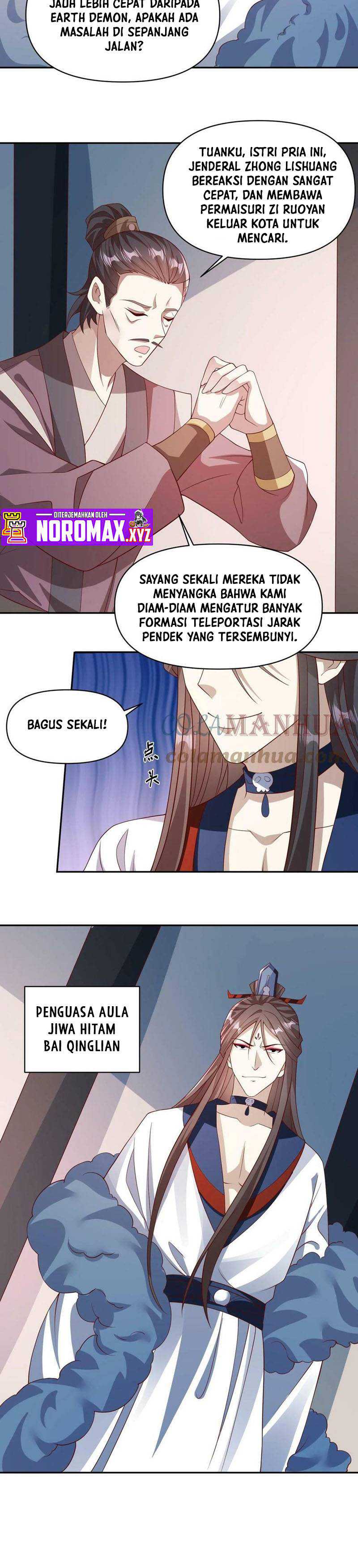 It’s Over! The Queen’s Soft Rice Husband is Actually Invincible Chapter 51 Bahasa Indonesia