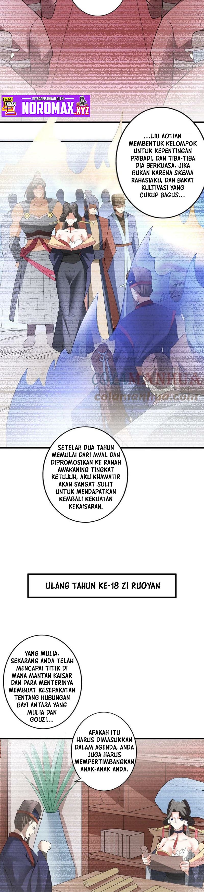 It’s Over! The Queen’s Soft Rice Husband is Actually Invincible Chapter 35 Bahasa Indonesia