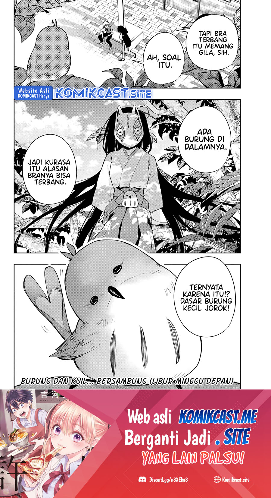 Amagami-san Chi no Enmusubi Chapter 85 Bahasa Indonesia