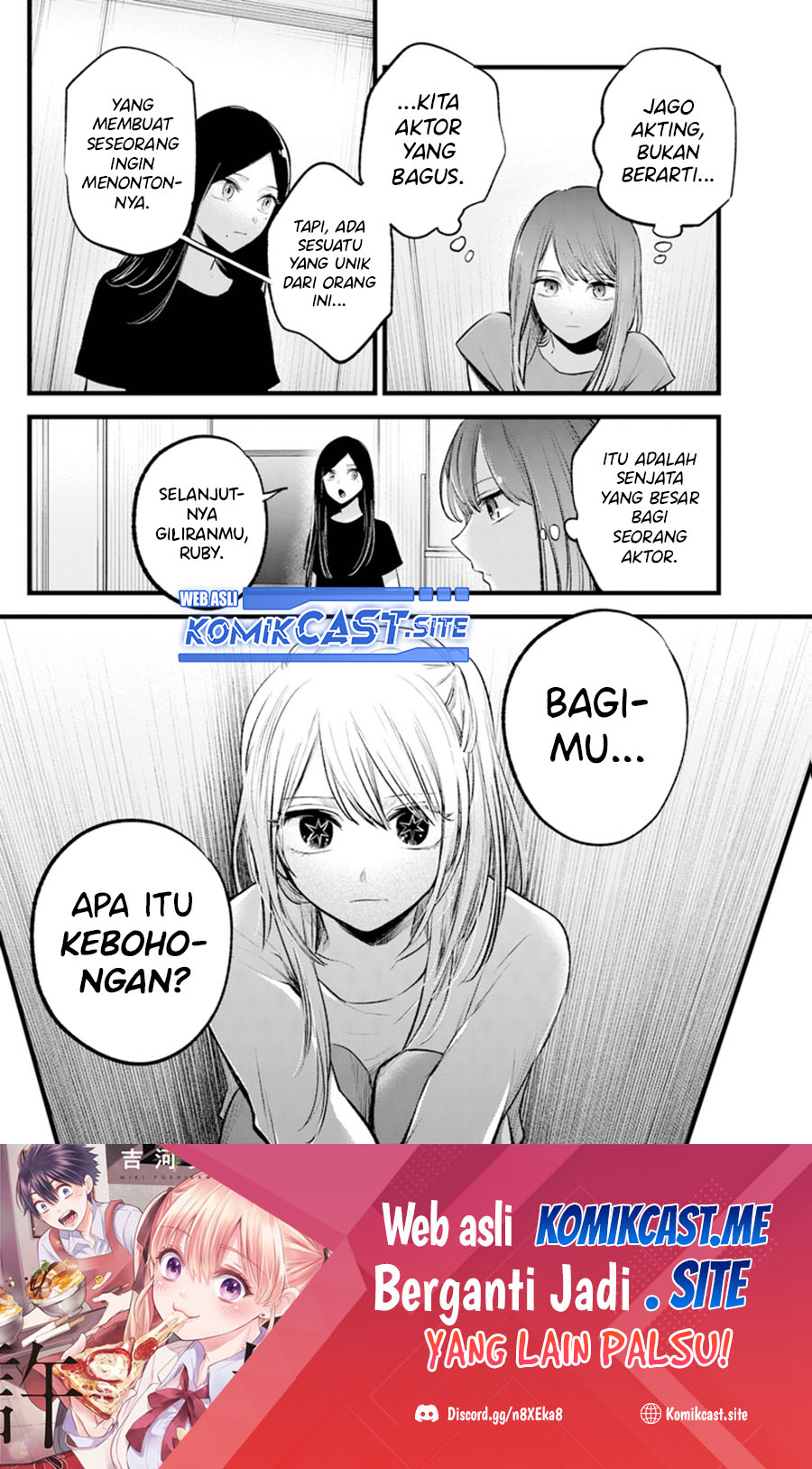 Oshi no Ko Chapter 114 Bahasa Indonesia