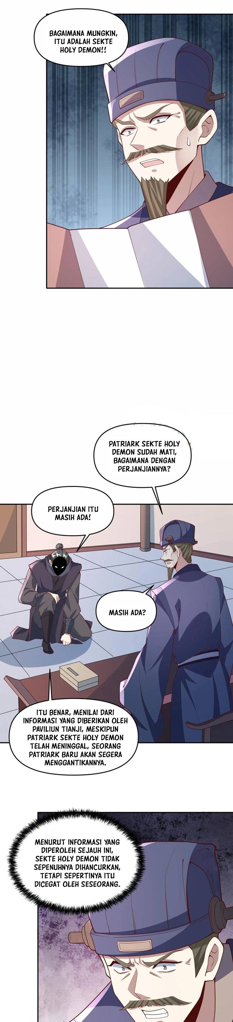 It’s Over! The Queen’s Soft Rice Husband is Actually Invincible Chapter 64 Bahasa Indonesia