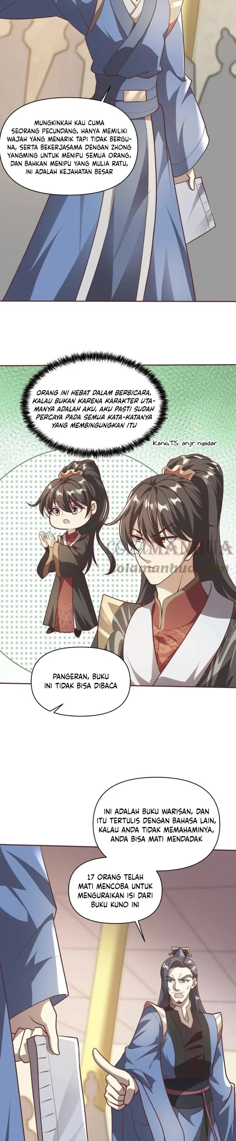 It’s Over! The Queen’s Soft Rice Husband is Actually Invincible Chapter 40 Bahasa Indonesia