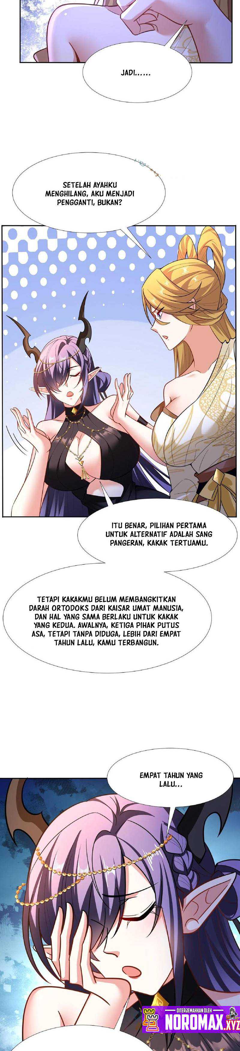 It’s Over! The Queen’s Soft Rice Husband is Actually Invincible Chapter 92 Bahasa Indonesia