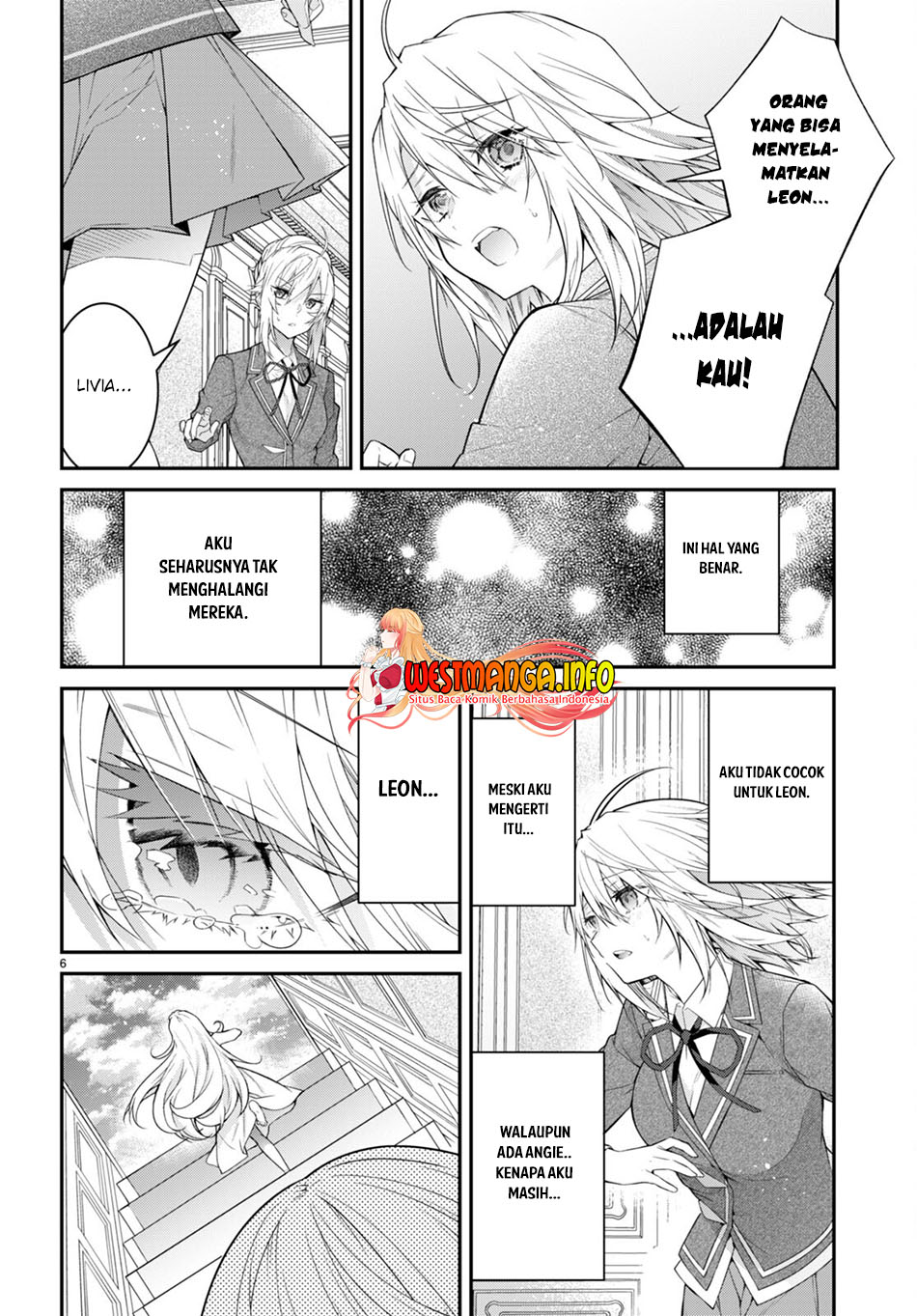 Otome Game Sekai wa Mob ni Kibishii Sekai Desu Chapter 52 Bahasa Indonesia