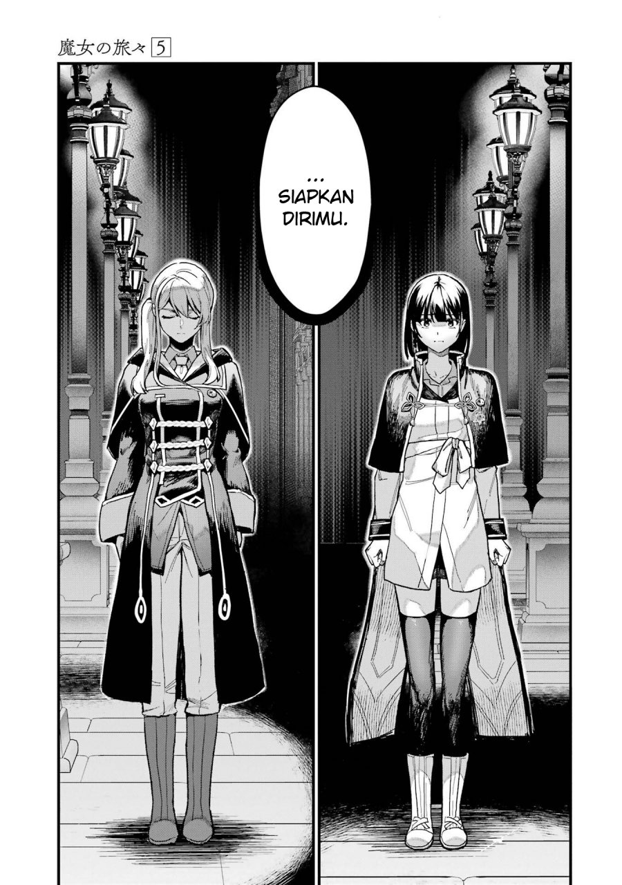 Majo no Tabitabi Chapter 18.1 Bahasa Indonesia