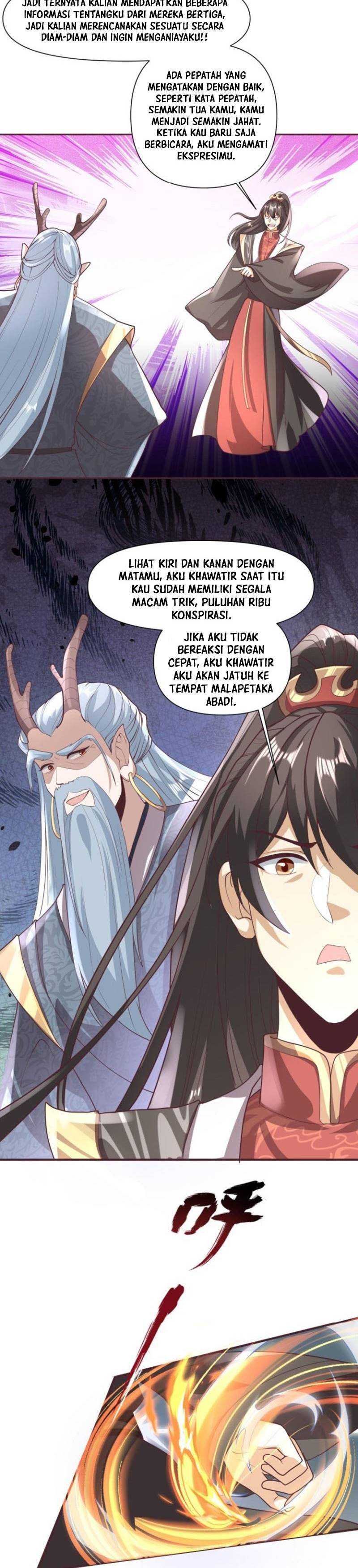 It’s Over! The Queen’s Soft Rice Husband is Actually Invincible Chapter 111 Bahasa Indonesia