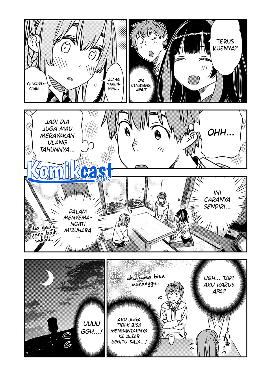 Kanojo, Okarishimasu Chapter 267 Bahasa Indonesia