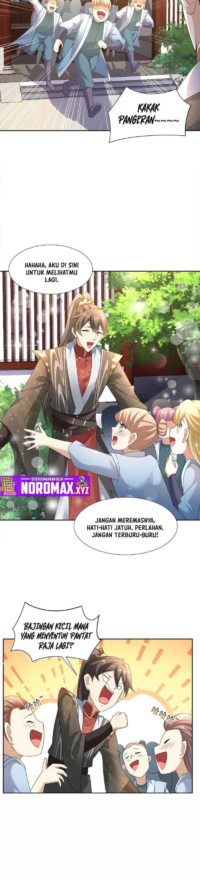 It’s Over! The Queen’s Soft Rice Husband is Actually Invincible Chapter 104 Bahasa Indonesia