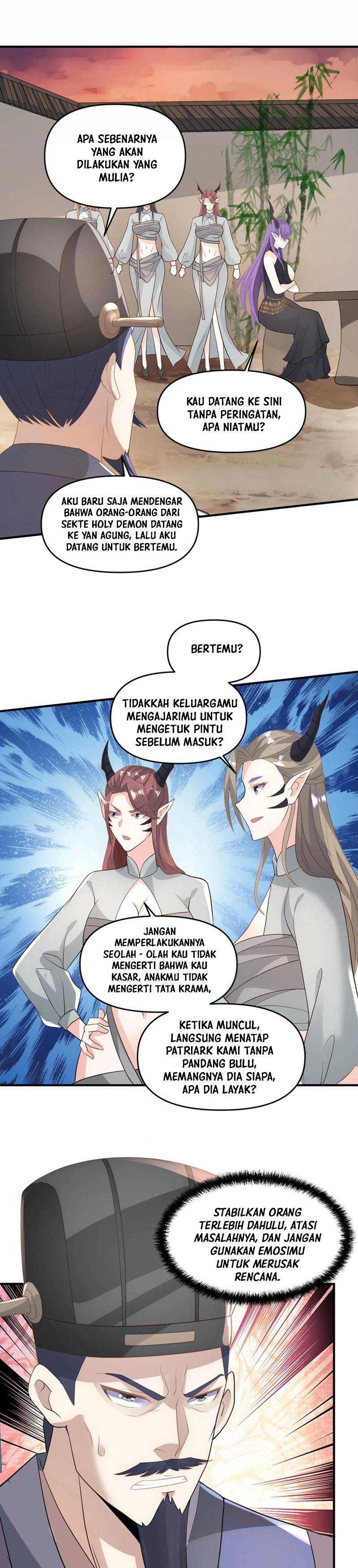It’s Over! The Queen’s Soft Rice Husband is Actually Invincible Chapter 73 Bahasa Indonesia
