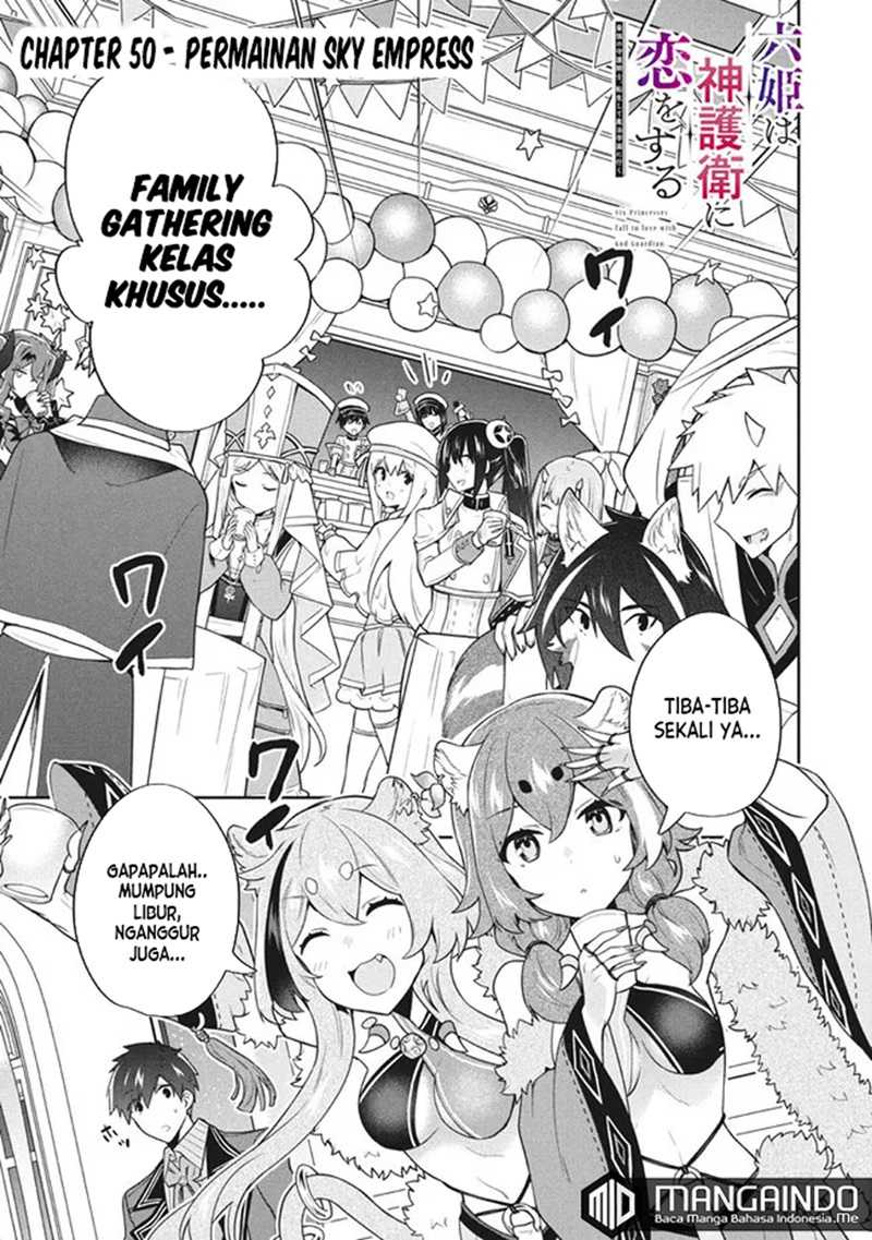 Six Princesses Fall In Love With God Guardian Chapter 50 Bahasa Indonesia