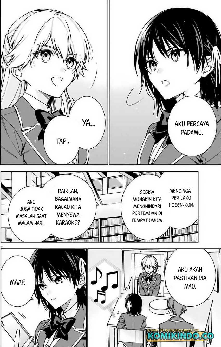 Youkoso Jitsuryoku Shijou Shugi no Kyoushitsu e: 2-nensei-hen Chapter 11 Bahasa Indonesia