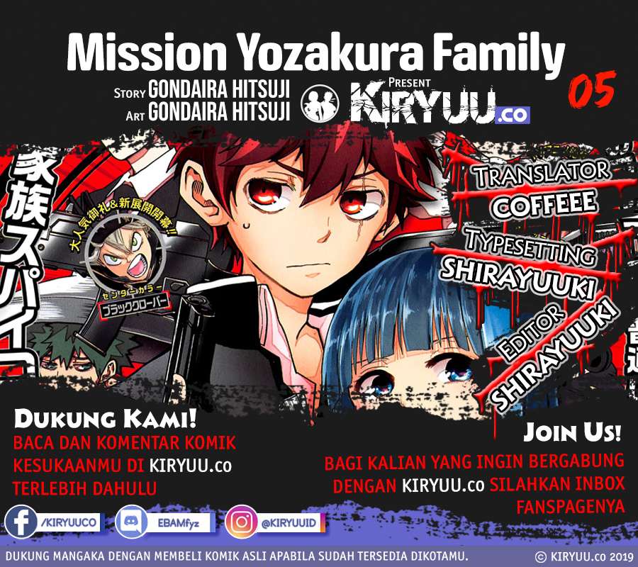 Mission: Yozakura Family Chapter 5 Bahasa Indonesia