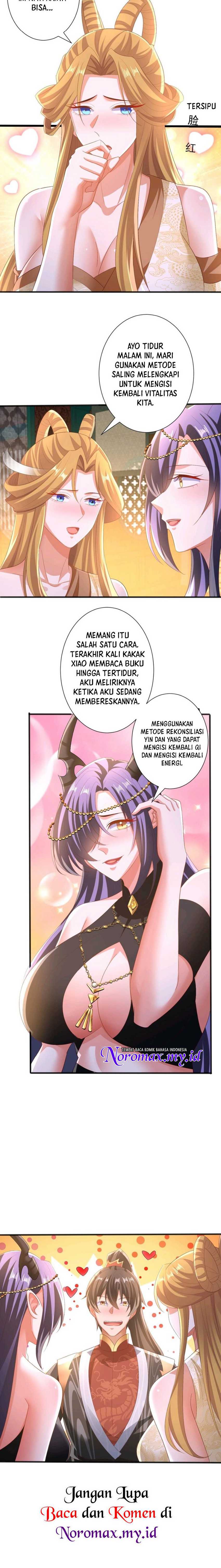 It’s Over! The Queen’s Soft Rice Husband is Actually Invincible Chapter 206 Bahasa Indonesia