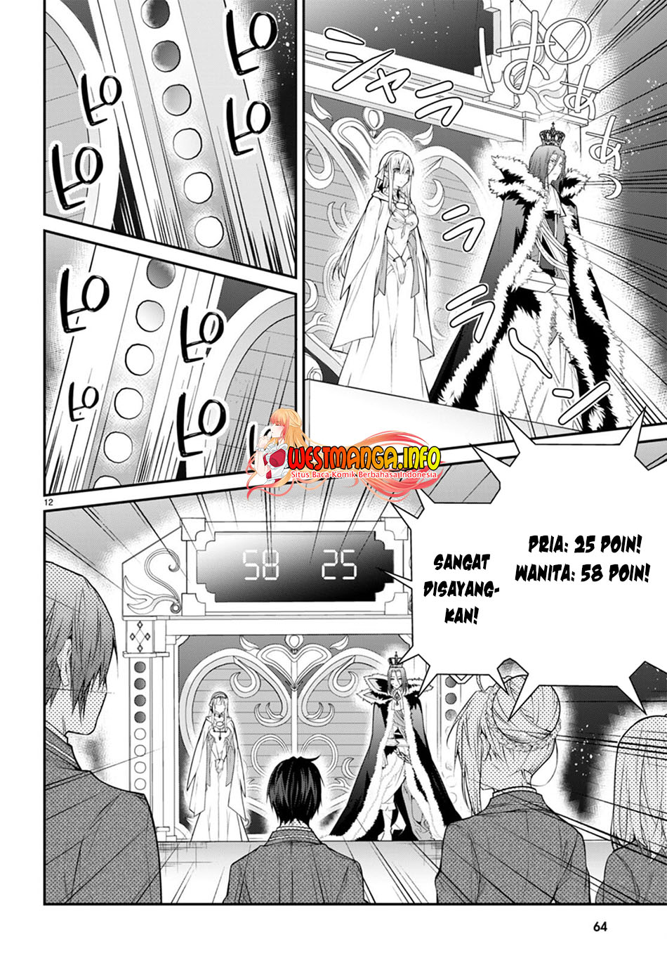 Otome Game Sekai wa Mob ni Kibishii Sekai Desu Chapter 54 Bahasa Indonesia