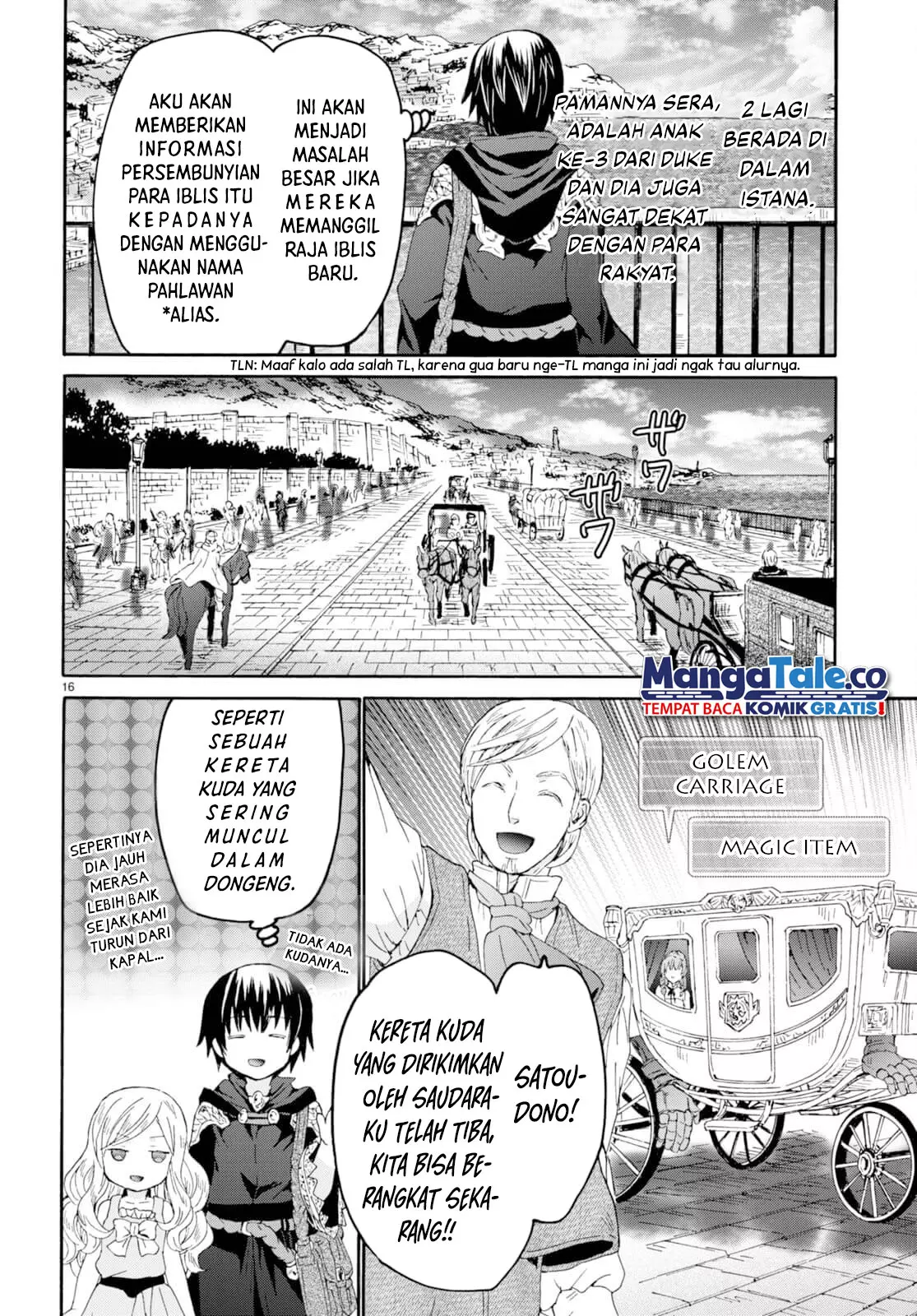 Death March kara Hajimaru Isekai Kyousoukyoku Chapter 96 Bahasa Indonesia